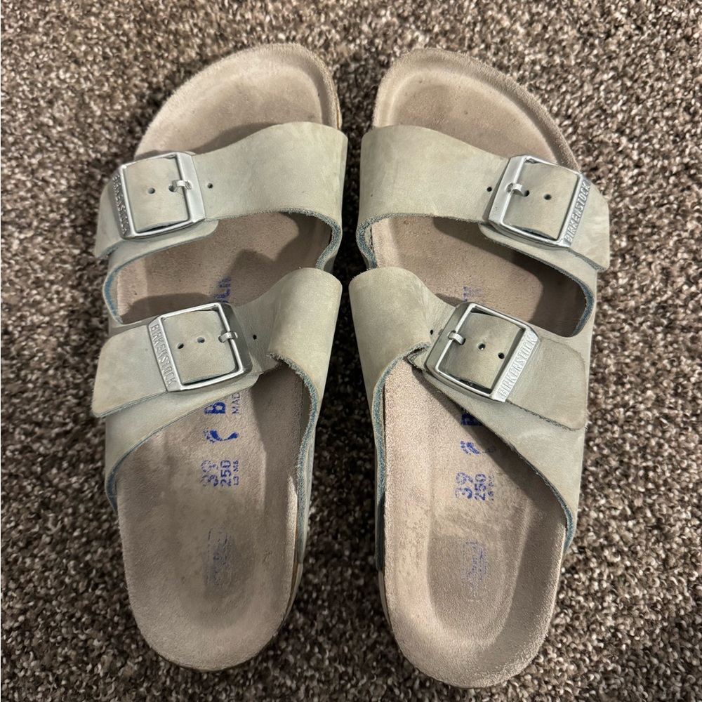 Women’s Light Blue Birkenstocks